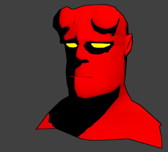 Hellboy Bust preview image 1